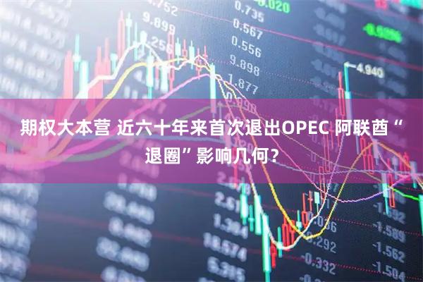 期权大本营 近六十年来首次退出OPEC 阿联酋“退圈”影响几何？